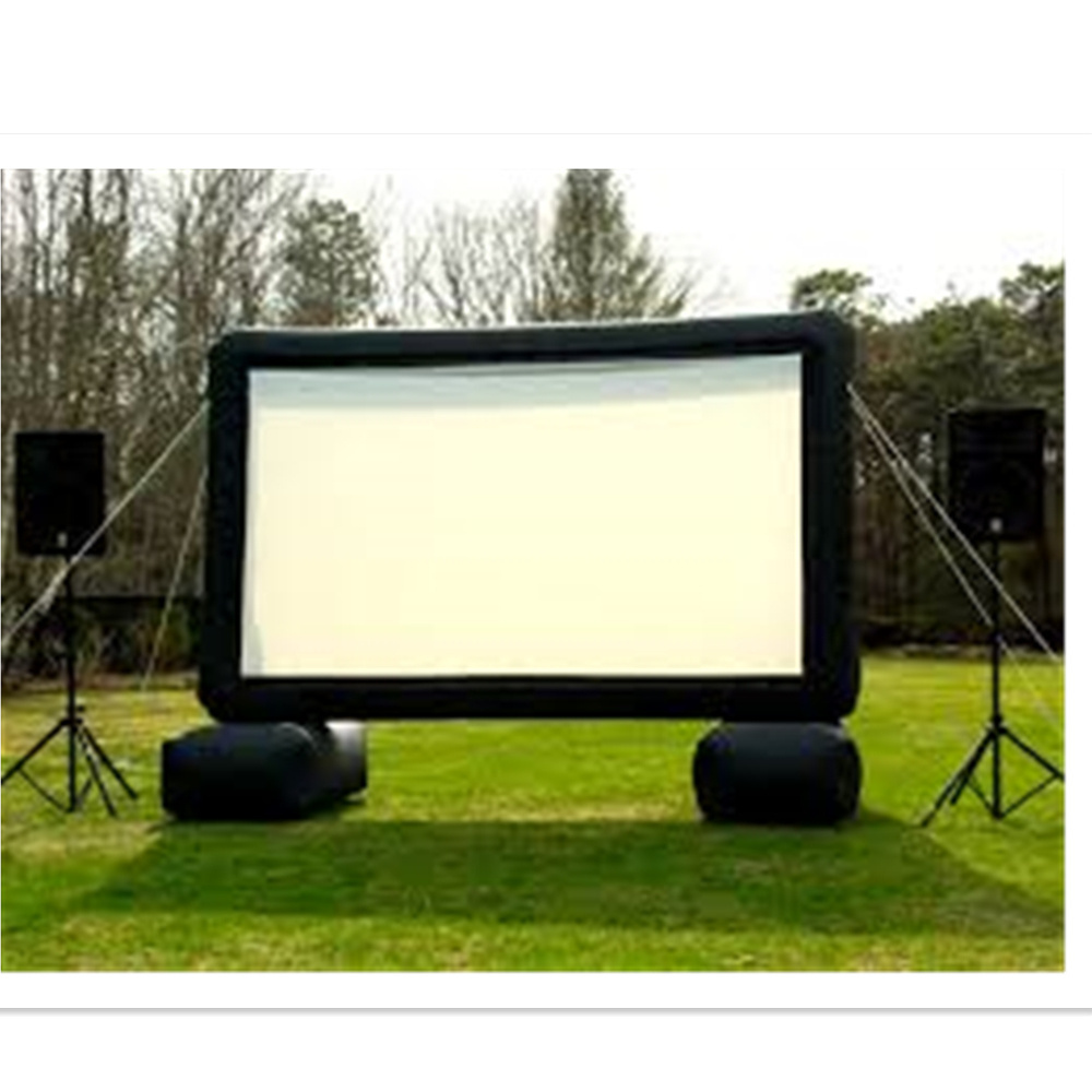 Good price inflatable theater projection screen, large inflatable open air home inflatable movie screen for fun  new movie dome