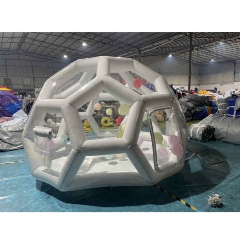 Football Tent Inflatable Bubble Lodge Tent Hotel Room Large Igloo Dome Inflatable  Bubble House