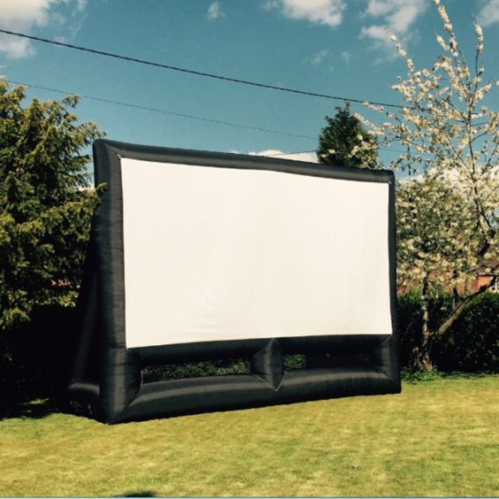 Good price inflatable theater projection screen, large inflatable open air home inflatable movie screen for fun  new movie dome