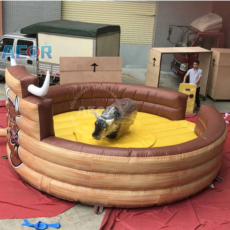 Attractive Mechanical Bull Rodeo Inflatable Riding Machine For Sale