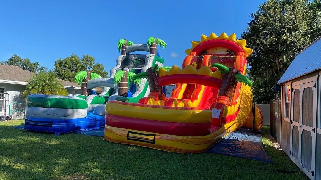 Best Quality Water Slides Backyard Giant Inflatable Slip And Slide