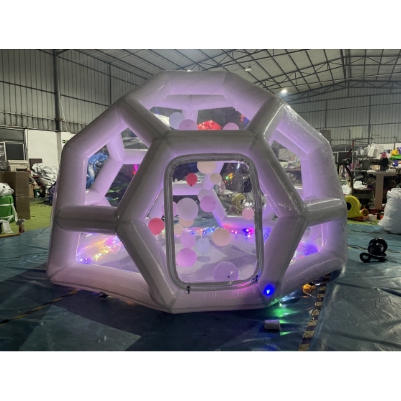 Football Tent Inflatable Bubble Lodge Tent Hotel Room Large Igloo Dome Inflatable  Bubble House