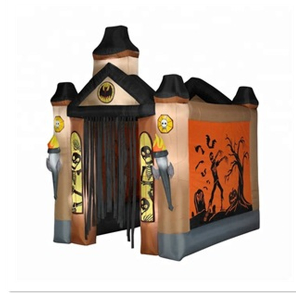 fun halloween Inflatable Haunted house for sale bounce house halloween inflatable coffin