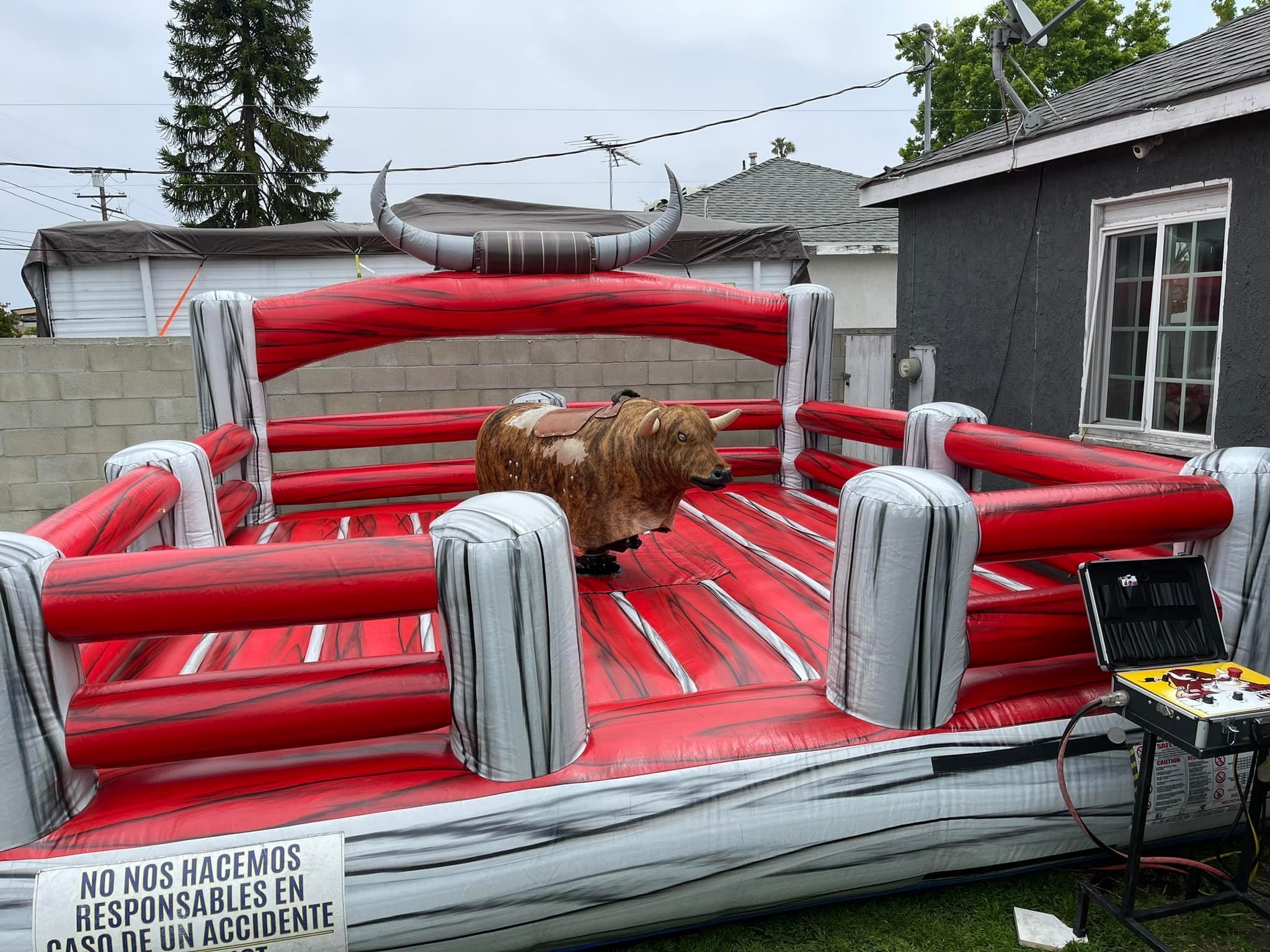 16ft 5m bucking rodeo simulator machine mechanical bull riding for sale