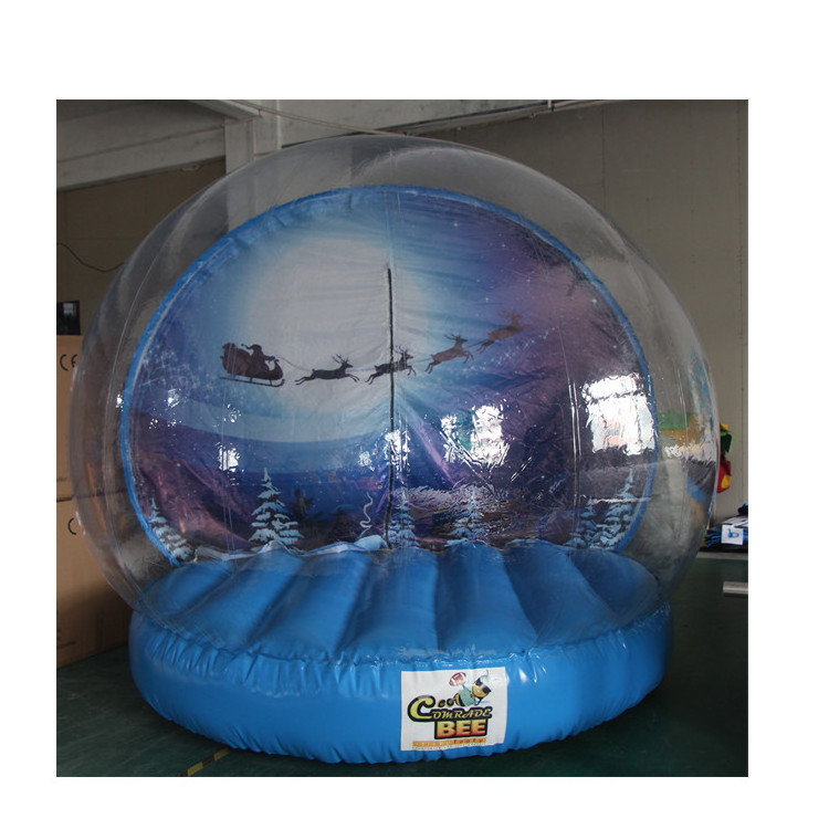 giant inflatable snow globe/dance snow globe/christmas snow globe