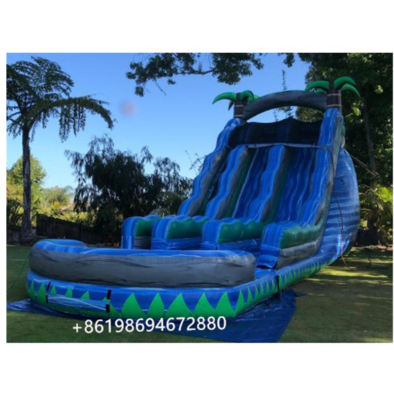 Finest price big kahuna inflatable water slide pool slide inflatable jumping castles inflatable slide