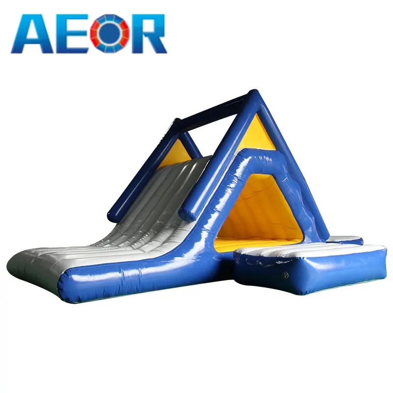 Outdoor Customized Hot Selling Water Party Inflatable Yacht Slide Inflatable Boat Slide For Water Fun Floating Slide