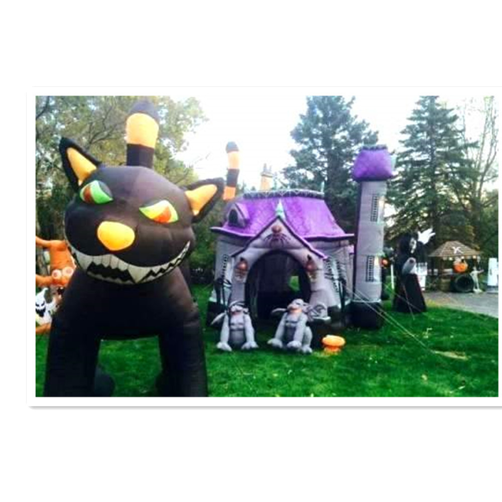 halloween inflatable haunted house inflatable bouncy castles jumping castle maze inflatables