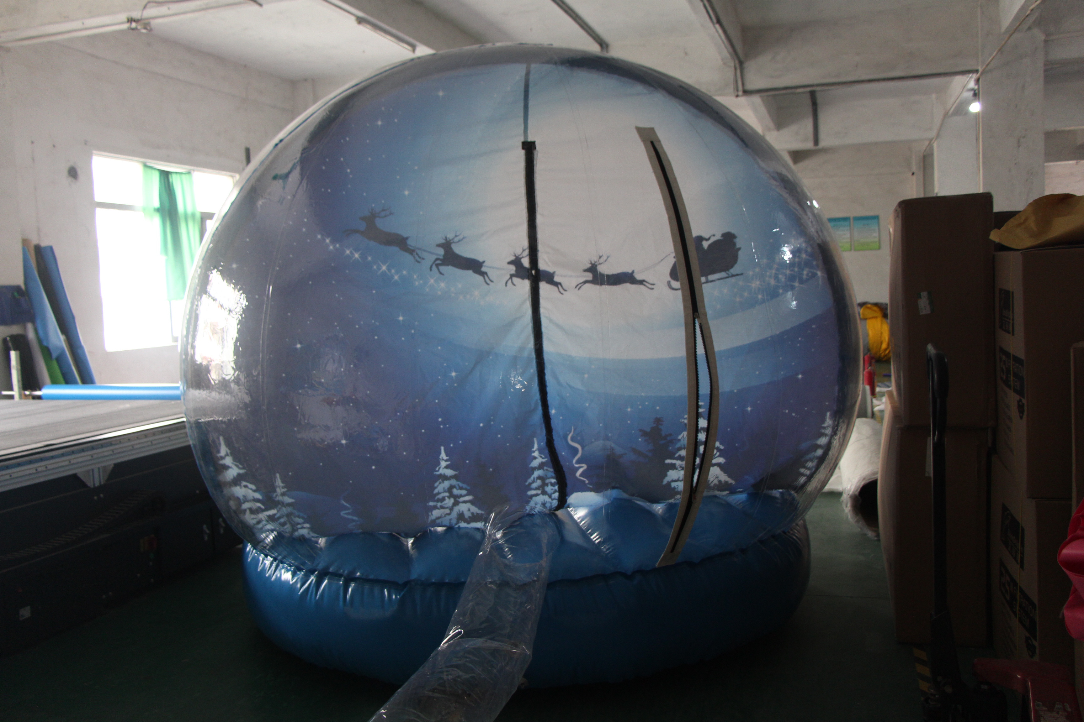 giant inflatable snow globe/dance snow globe/christmas snow globe