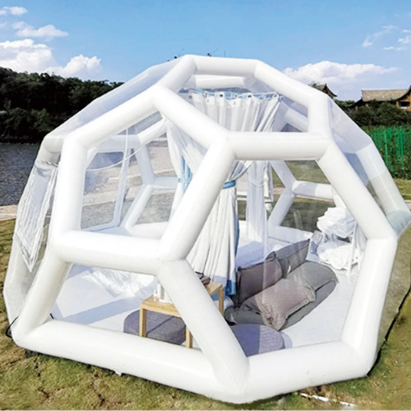 Football Tent Inflatable Bubble Lodge Tent Hotel Room Large Igloo Dome Inflatable  Bubble House