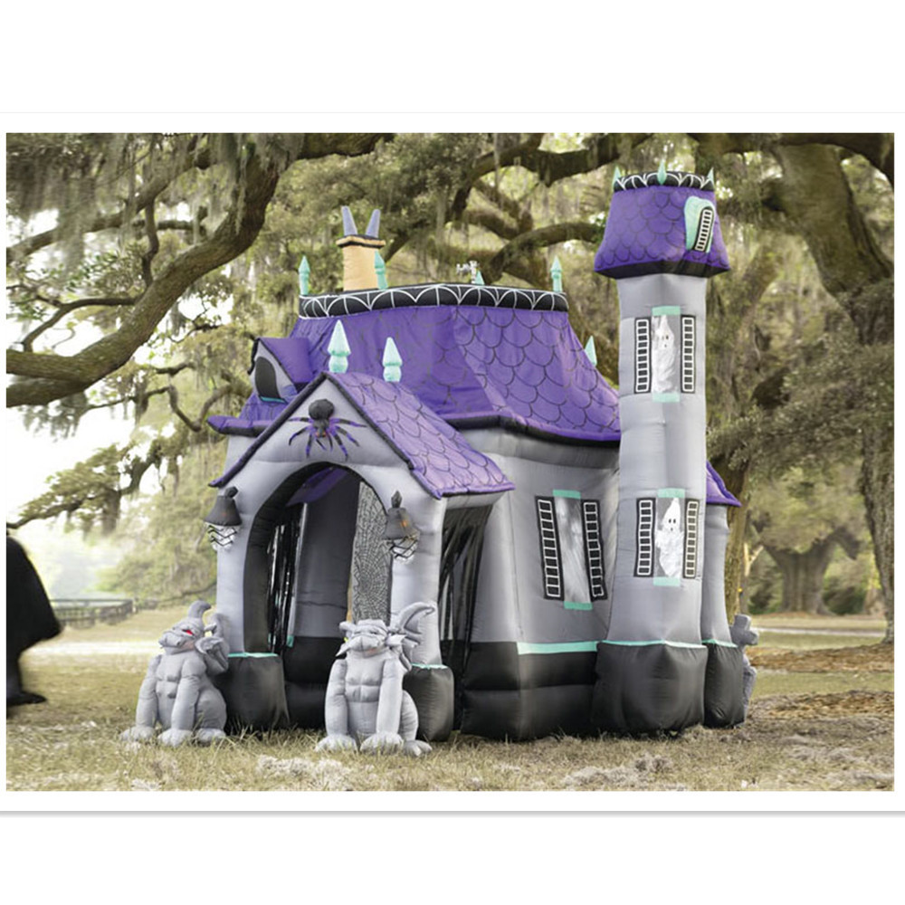 halloween inflatable haunted house inflatable bouncy castles jumping castle maze inflatables