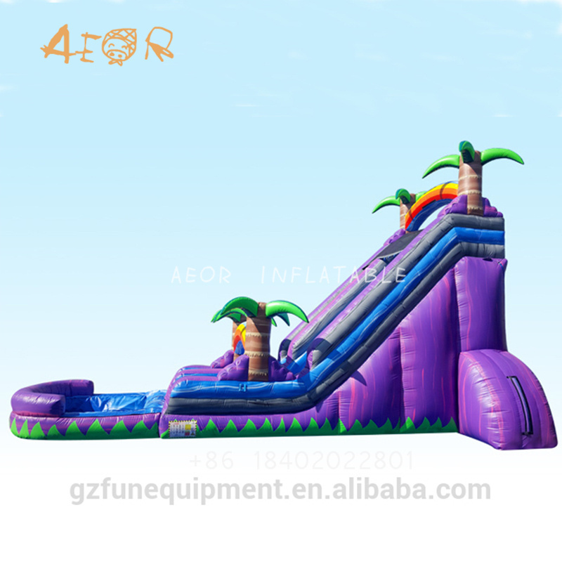 Guangzhou Used swimming pool slide,big water slides for sale inflatable slide