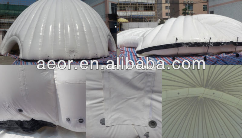 Black Inflatable Circus Tent Inflatable Tent for Sale