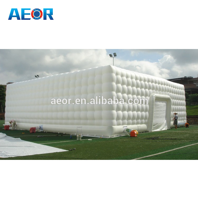 Hot Sale Big Event Tents Color Inflatable Cube Tent for Outdoor Party Party Wedding Tent