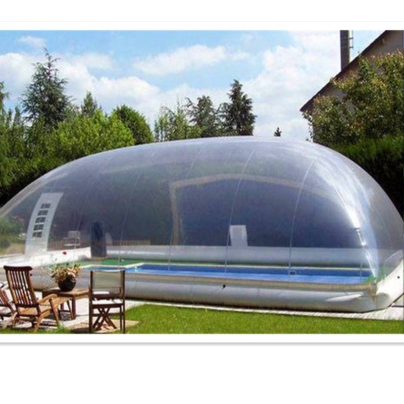 Customized Pool Cover Transparent Tent,inflatable Tent Air Inflatable Swimming Pool Dome