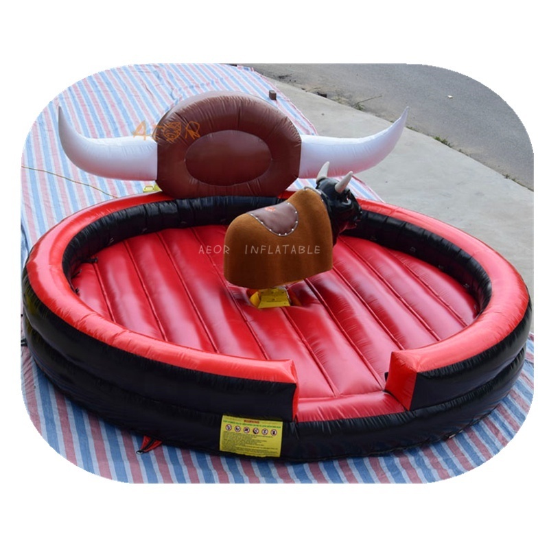 Mechanical Bull Riding for Sale Mechanical Rodeo Bull Inflatable Bouncer Air Mattress Bull Toy