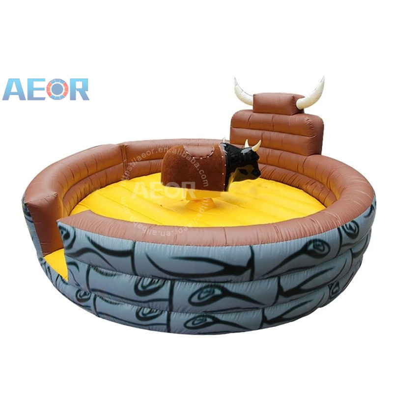 Attractive Mechanical Bull Rodeo Inflatable Riding Machine For Sale ...