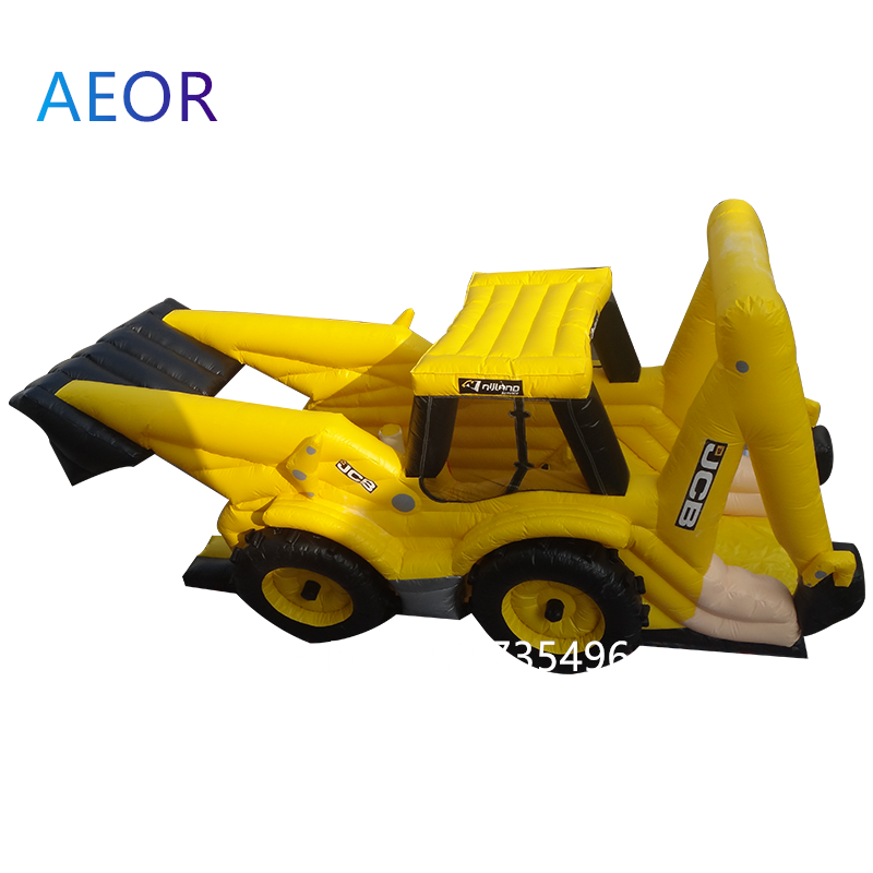 Best Price Inflatable Car Inflatable excavator Inflatable Truck Event Advertising Decoration with  Wheels