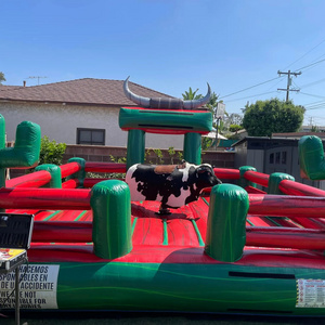 Commercial Inflatable Adult Bucking Bronco Rodeo Bulls inflatable mechanical bull For Rent