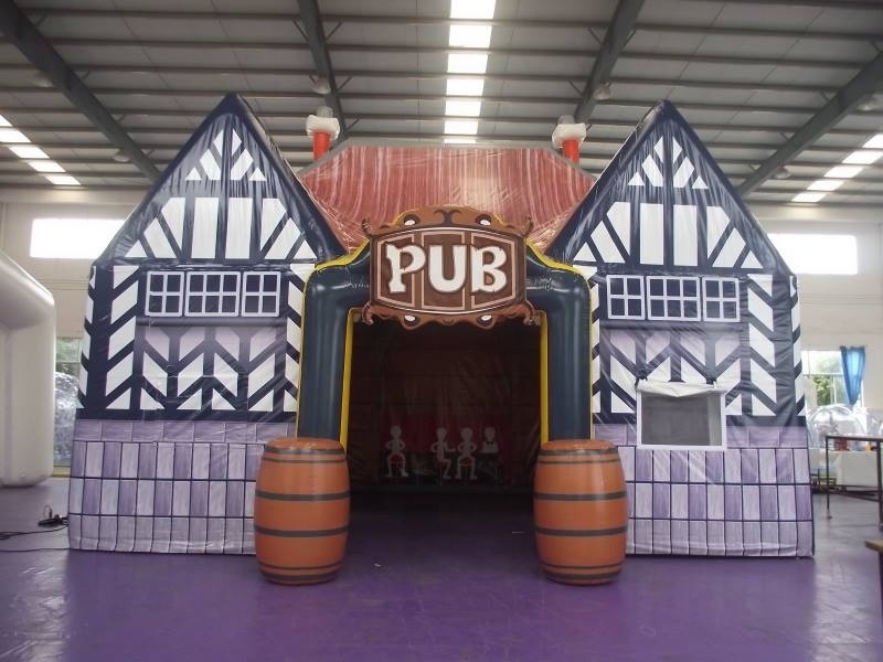 inflatable bar tent for party,inflatable tent pub,inflatable buildings for sale