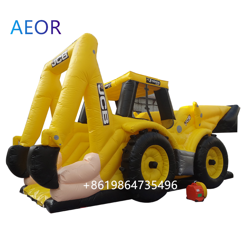 Best Price Inflatable Car Inflatable excavator Inflatable Truck Event Advertising Decoration with  Wheels