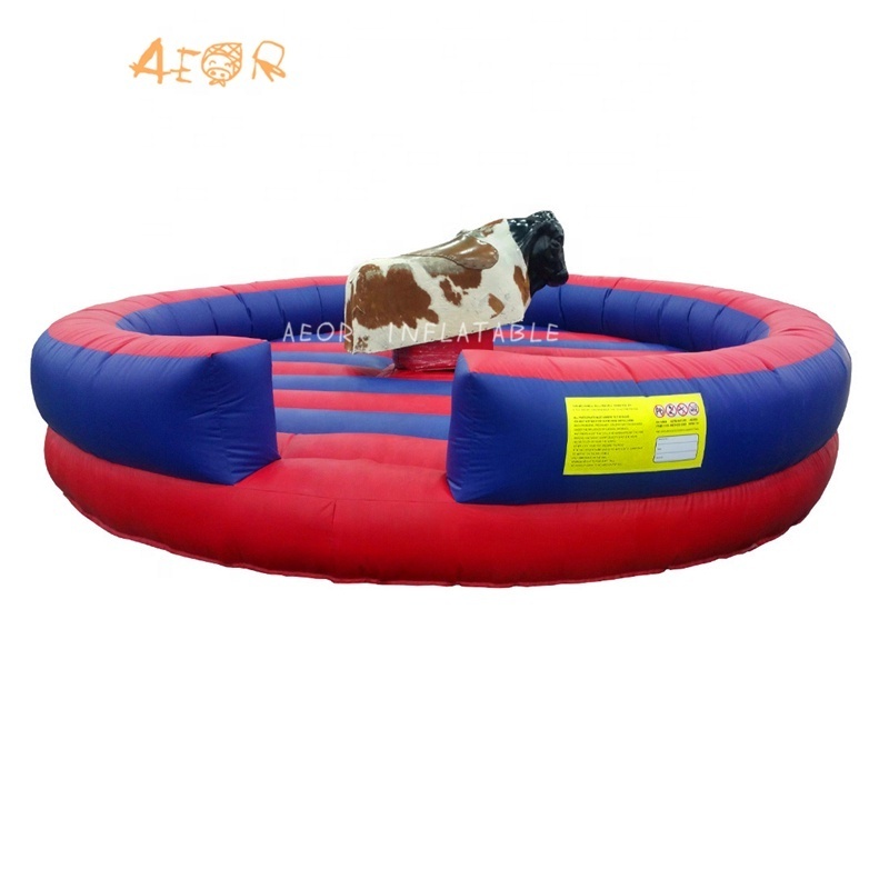 Mechanical Bull Riding for Sale Mechanical Rodeo Bull Inflatable Bouncer Air Mattress Bull Toy