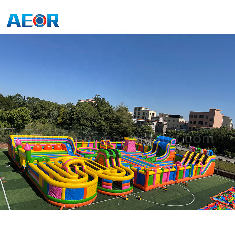 Giant Inflatable Amusement Parks inflatable theme park indoor bouncy castle inflatable fun city for sale