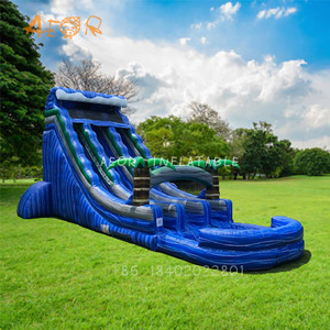 Guangzhou Used swimming pool slide,big water slides for sale inflatable slide