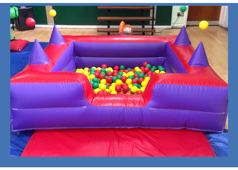 Adult commercial party bouncer inflatable bouncy castle with slide and ball pit