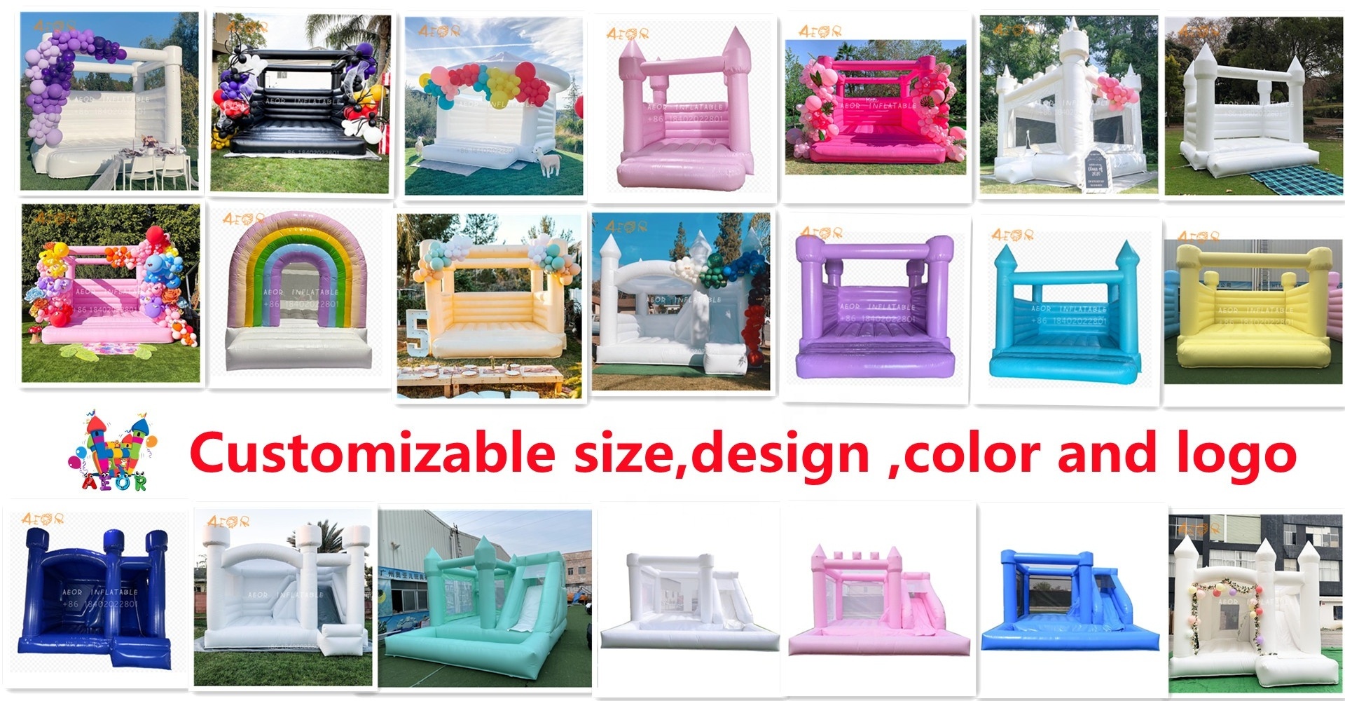 Circus carousel bouncy castle/Newly inflatable bouncers/ inflatable jumping castle