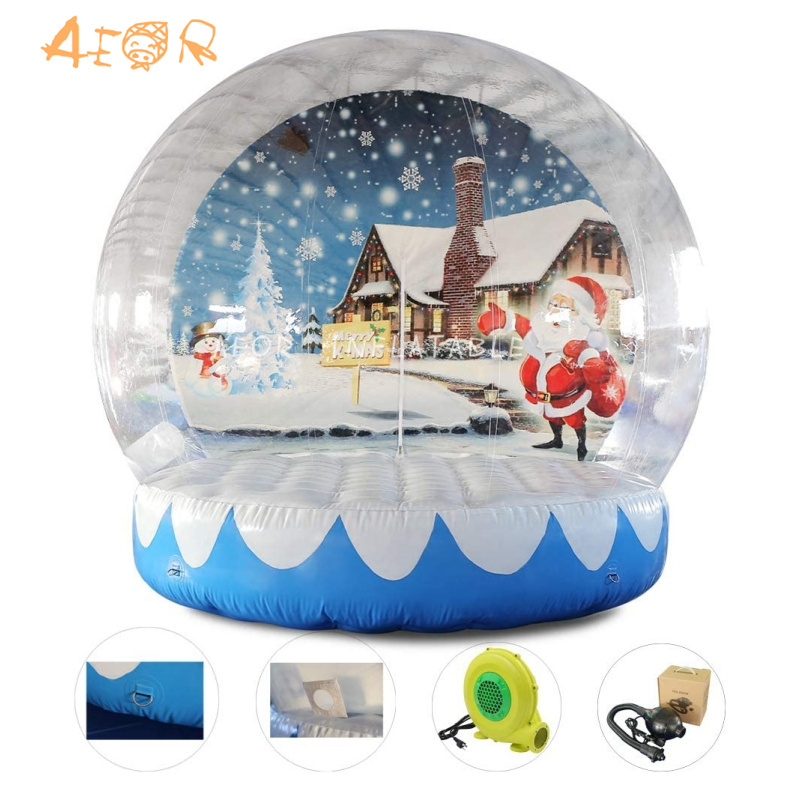 Giant inflatable bubble inflatable snow globe inflatable christmas giant snow globe ,christmas snowglobe manufacturer