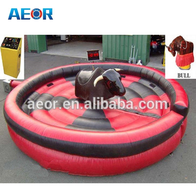 Mechanical Bull Riding for Sale Mechanical Rodeo Bull Inflatable Bouncer Air Mattress Bull Toy