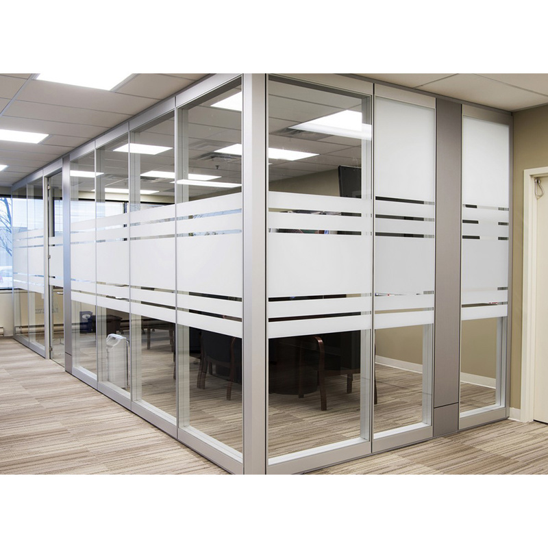 Factory Wholesale Partition Glass Wall System Modern Soundproof Office Furniture