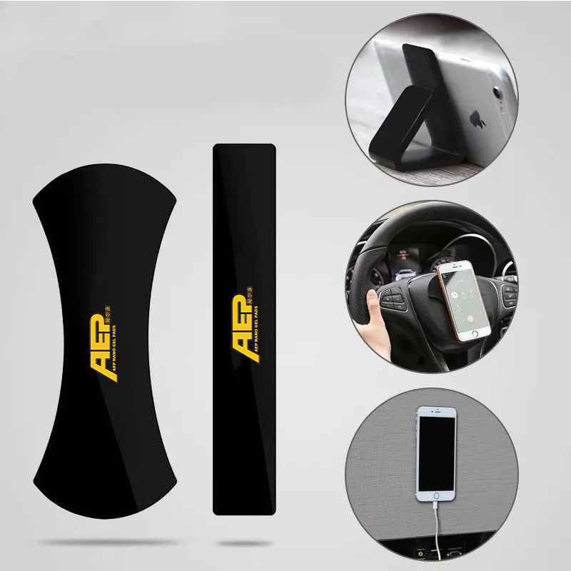 AEP Anti-Slip Gel Pads Mobile Phone Holder Sticky Pad for inside car