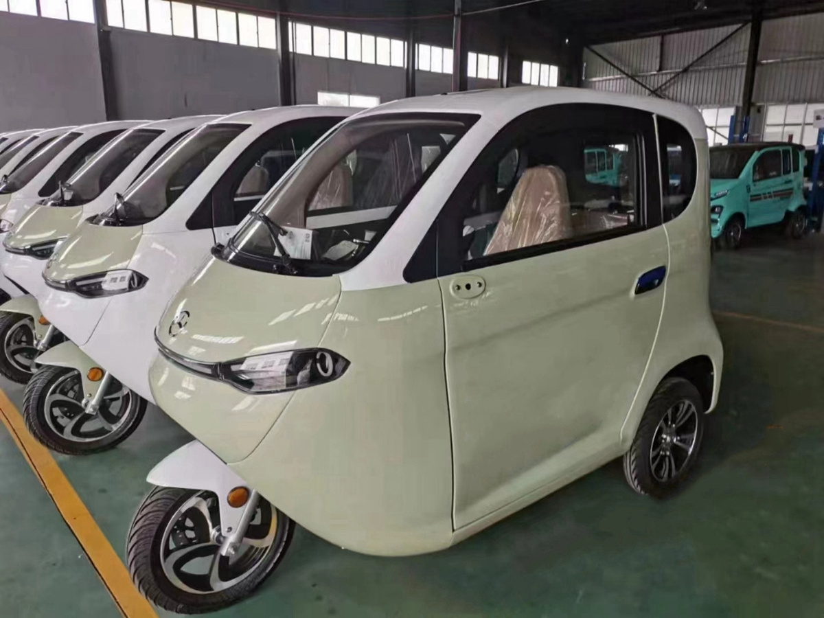 2024 mini electric car electric tricycles 3 wheel electric cargo mini cargo van for sale for exports