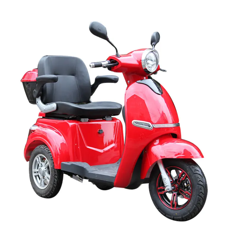 EEC 3 Wheels Handicapped Electric Tricycle  Elderly Range 60 KM Per Charge