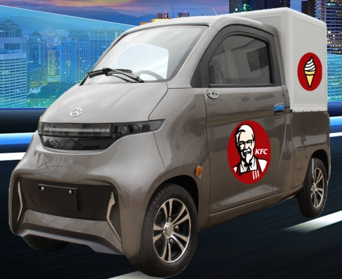 eec mini fast speed small four wheel electric car erified supplier 60 km/h delivery van big electric car for adults