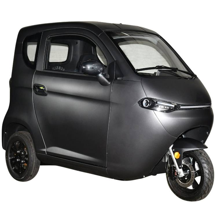 custom closed cabin motor tricycle eec l6e 2000w lithium battery powered luxury enclosed delivery tricycle 3 wheel moped car