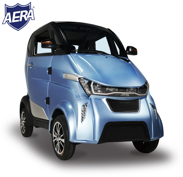 AERA-J2 EEC COC Certification 2200W Luxury Fully Enclosed Adult Motorcycle Mobility Scooters Electric 4 Wheel with Three Seat