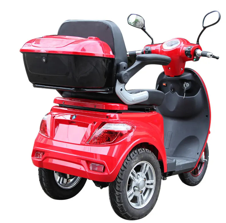 EEC 3 Wheels Handicapped Electric Tricycle  Elderly Range 60 KM Per Charge