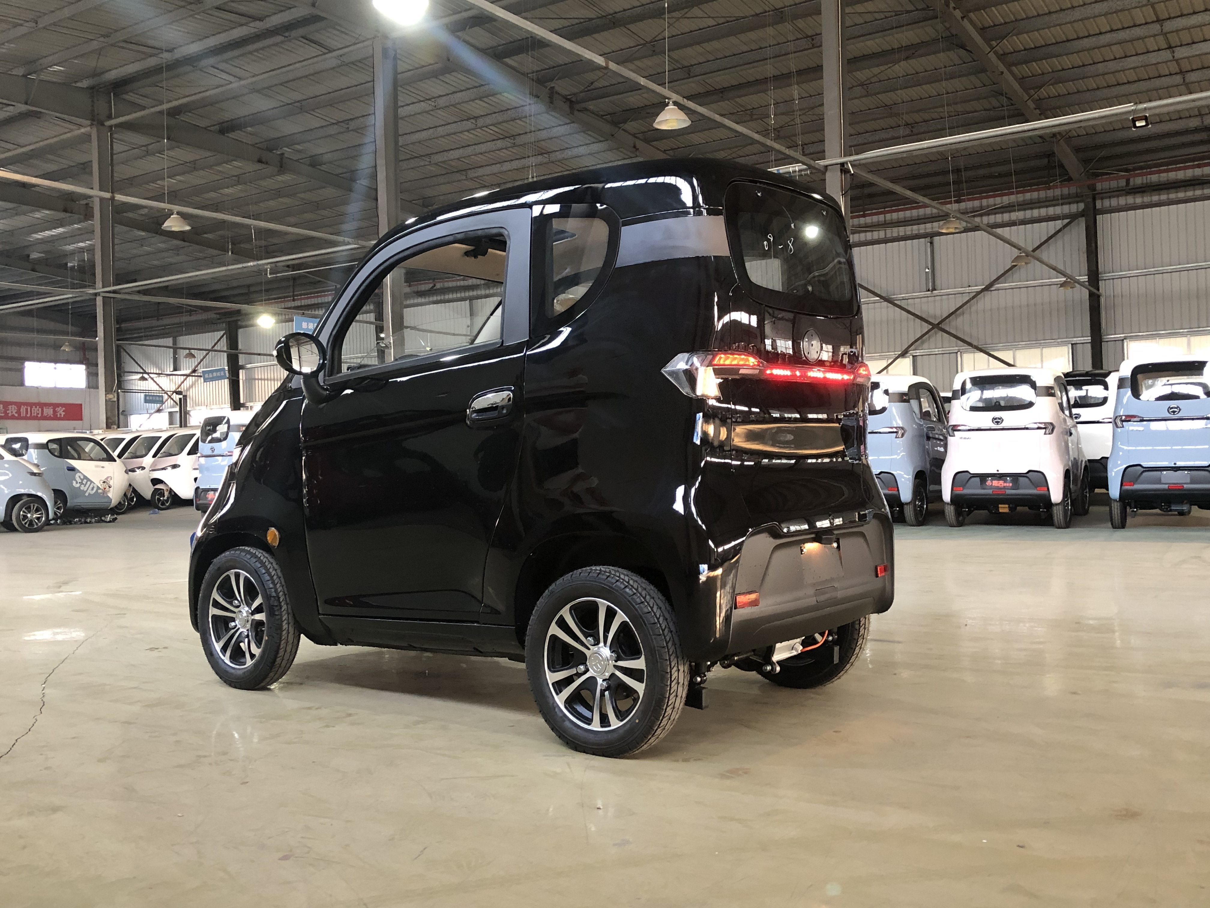 enclosed scooter electric car ecc kabinenroller eec ce Swap battery 2 seater 4 wheel electric car with low price for sale