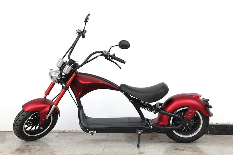 AERA-M1 Europe Street Legal EEC Approved 2000W Motor Adult Moped Motorcycle Big Tire Fat Wheel Electric Scooter with Se