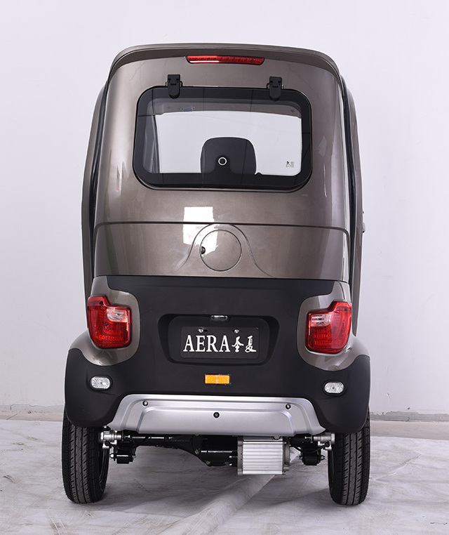 AERA 2020 hot sale cheap high quality 3 seats air conditioner 4 wheels closed cabin low speed automatic mini electric car