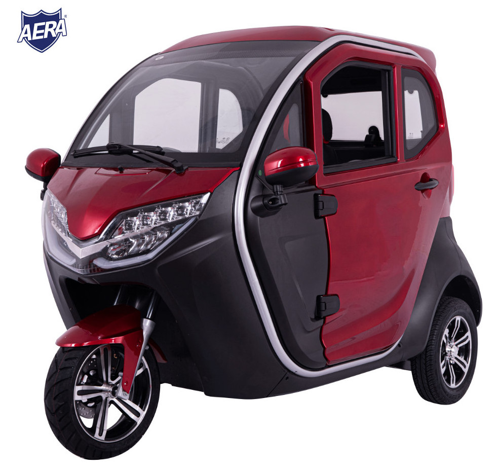 AERA-Q3 china manufacturer fully enclosed scooter 45km/h three wheel motorcycle 3 wheel electric tricycle for elderly