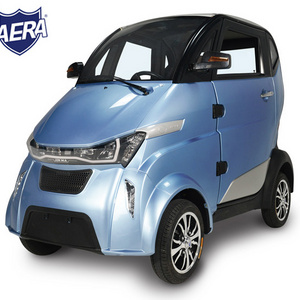 AERA-J2 EEC COC Certification 2200W Luxury Fully Enclosed Adult Motorcycle Mobility Scooters Electric 4 Wheel with Three Seat