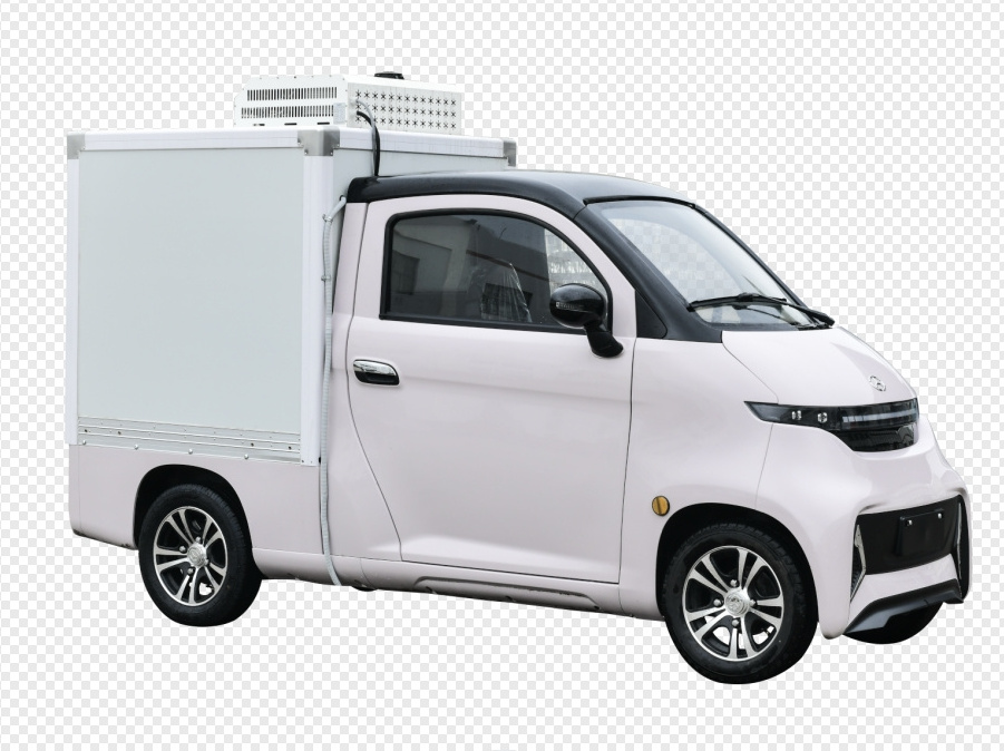 5000w 72V 100AH 200AH rechargeable food delivery van  electric delivery van mini delivery van