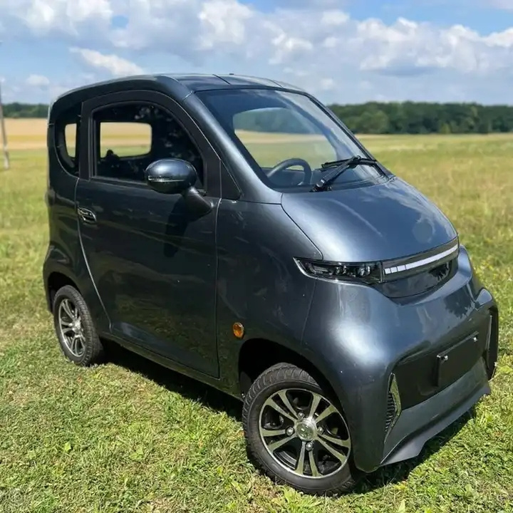 Auto 4 Wheel Electric Enclosed Small Passenger Vehicle Mini EV Electric Car Tricycle for Adults selling well in EU countries