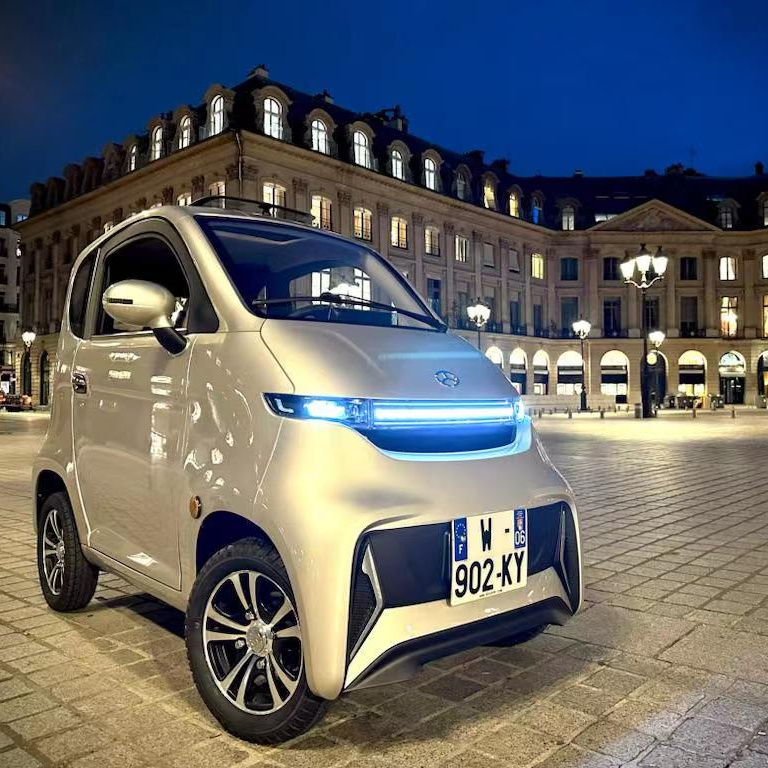 45km enclosed scooter electric car eu certificate eec coc 2 door automobiles electric mini cars for one person