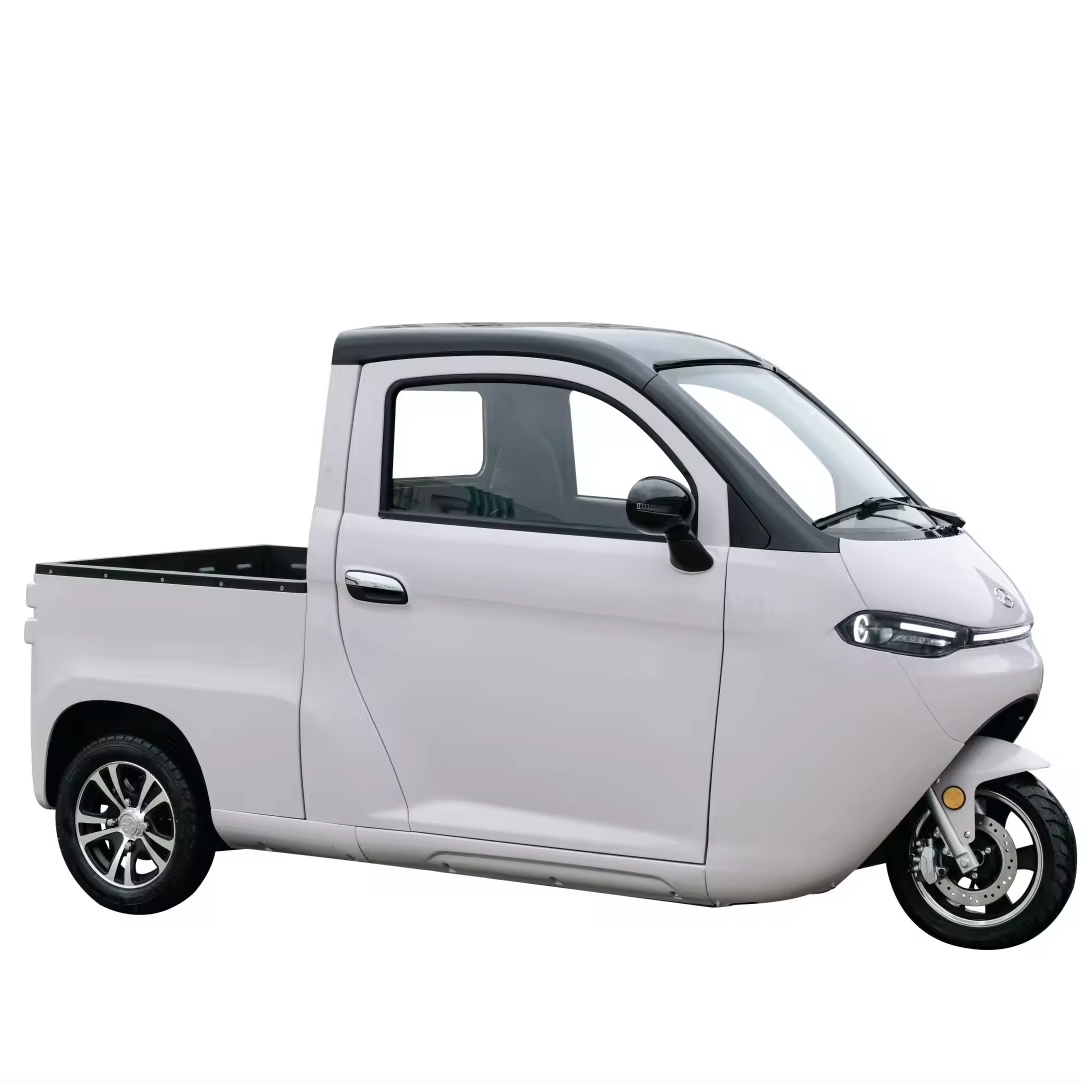 express food delivery vehicle L7e eec heavy duty electric cargo tricycle refrigerated van 3 wheel electric milk car for sale