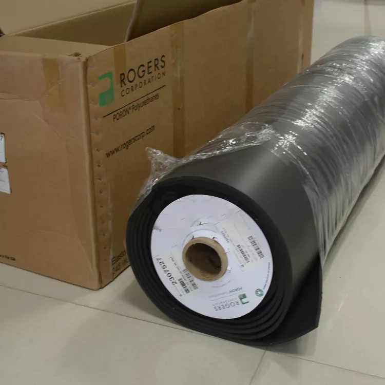 Black Color Die Cutting Rogers Poron Foam For Gasketing and Sealing 4701-41-20062-04